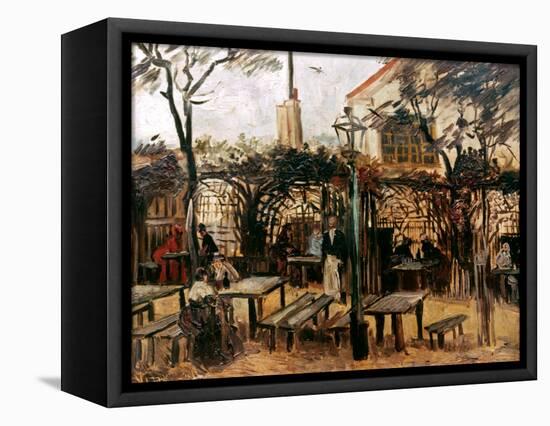 Van Gogh: Guingette, 1886-Vincent van Gogh-Framed Premier Image Canvas