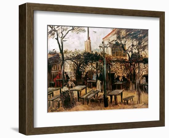 Van Gogh: Guingette, 1886-Vincent van Gogh-Framed Giclee Print