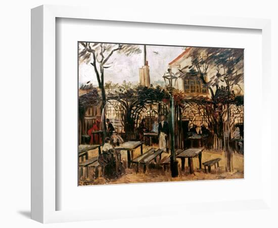 Van Gogh: Guingette, 1886-Vincent van Gogh-Framed Giclee Print