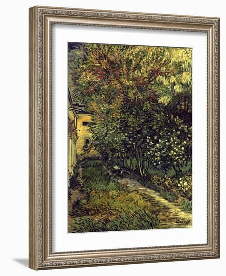 Van Gogh: Hospital, 1889-Vincent van Gogh-Framed Giclee Print