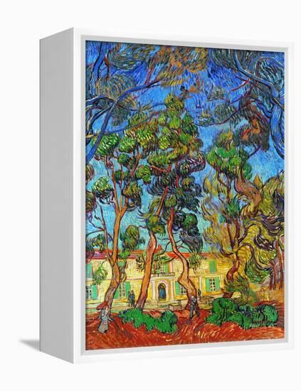 Van Gogh: Hospital, 1889-Vincent van Gogh-Framed Premier Image Canvas