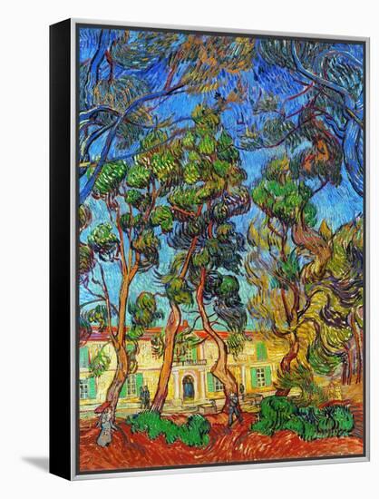 Van Gogh: Hospital, 1889-Vincent van Gogh-Framed Premier Image Canvas