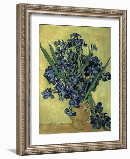 Van Gogh, Irises(1890)-null-Framed Giclee Print