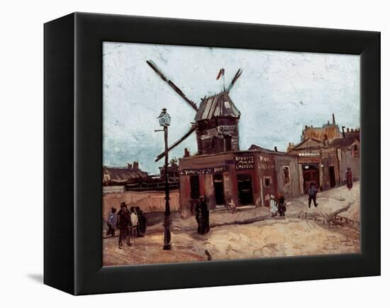 Van Gogh: La Moulin, 1886-Vincent van Gogh-Framed Premier Image Canvas