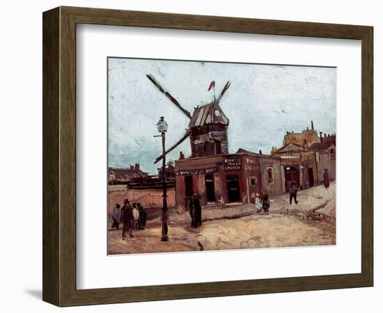 Van Gogh: La Moulin, 1886-Vincent van Gogh-Framed Giclee Print