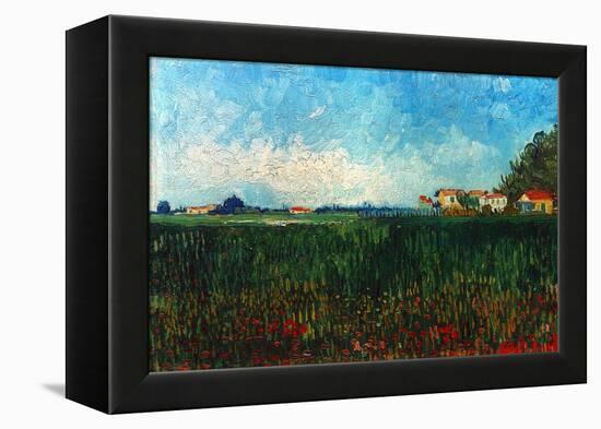 Van Gogh: Landscape, 1888-Vincent van Gogh-Framed Premier Image Canvas