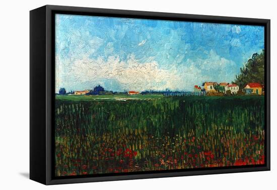 Van Gogh: Landscape, 1888-Vincent van Gogh-Framed Premier Image Canvas