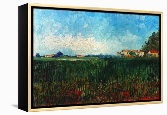 Van Gogh: Landscape, 1888-Vincent van Gogh-Framed Premier Image Canvas