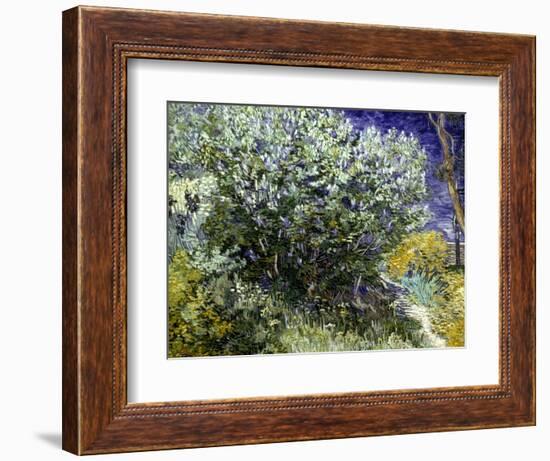 Van Gogh: Lilacs, 19Th C-Vincent van Gogh-Framed Giclee Print