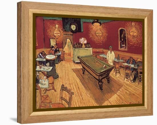 Van Gogh: Night Cafe, 1888-Vincent van Gogh-Framed Premier Image Canvas