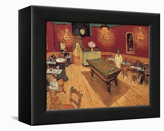 Van Gogh: Night Cafe, 1888-Vincent van Gogh-Framed Premier Image Canvas