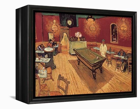 Van Gogh: Night Cafe, 1888-Vincent van Gogh-Framed Premier Image Canvas