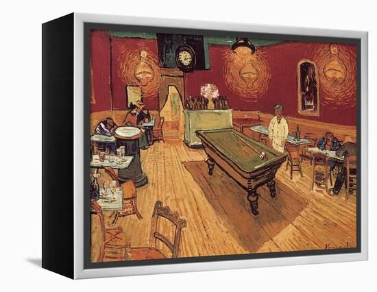 Van Gogh: Night Cafe, 1888-Vincent van Gogh-Framed Premier Image Canvas