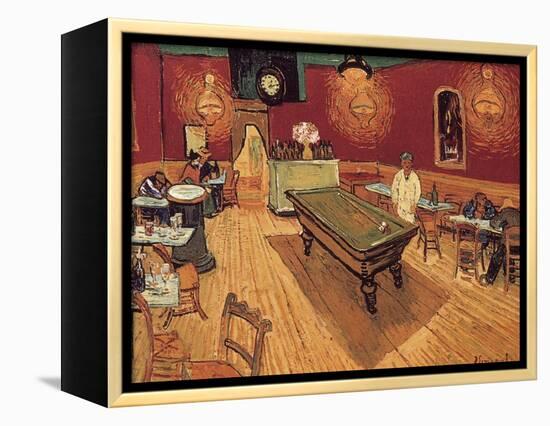 Van Gogh: Night Cafe, 1888-Vincent van Gogh-Framed Premier Image Canvas