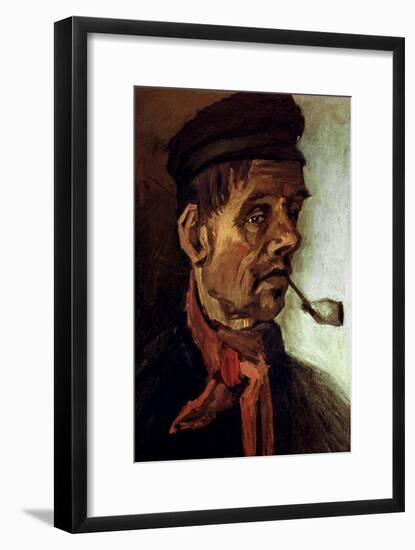 Van Gogh: Peasant, 1884-Vincent van Gogh-Framed Giclee Print