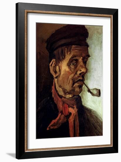 Van Gogh: Peasant, 1884-Vincent van Gogh-Framed Giclee Print