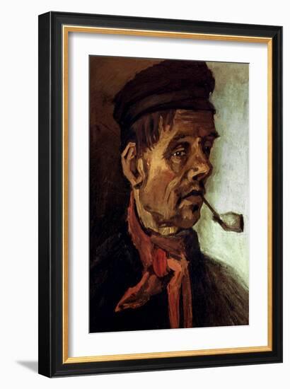 Van Gogh: Peasant, 1884-Vincent van Gogh-Framed Giclee Print