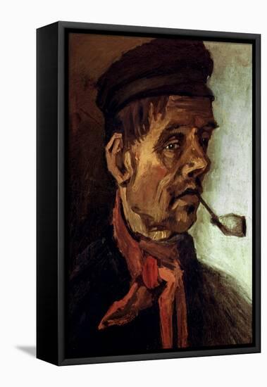 Van Gogh: Peasant, 1884-Vincent van Gogh-Framed Premier Image Canvas