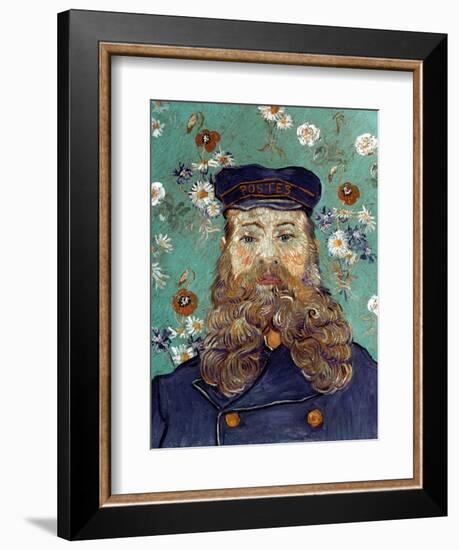 Van Gogh: Postman, 1889-Vincent van Gogh-Framed Giclee Print