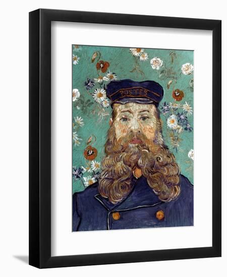 Van Gogh: Postman, 1889-Vincent van Gogh-Framed Giclee Print