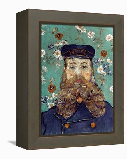 Van Gogh: Postman, 1889-Vincent van Gogh-Framed Premier Image Canvas