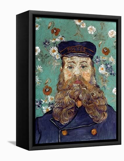 Van Gogh: Postman, 1889-Vincent van Gogh-Framed Premier Image Canvas