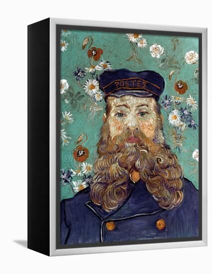 Van Gogh: Postman, 1889-Vincent van Gogh-Framed Premier Image Canvas