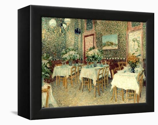 Van Gogh: Restaurant, 1887-Vincent van Gogh-Framed Premier Image Canvas