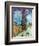 Van Gogh: Road, 1890-Vincent van Gogh-Framed Giclee Print