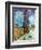 Van Gogh: Road, 1890-Vincent van Gogh-Framed Giclee Print