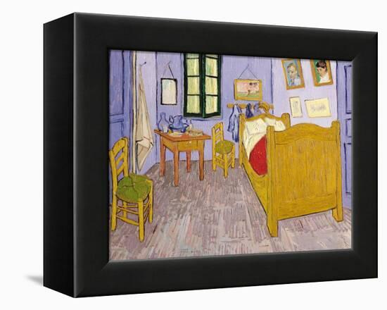 Van Gogh's Bedroom at Arles, 1889-Vincent van Gogh-Framed Premier Image Canvas