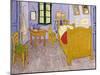 Van Gogh's Bedroom at Arles, 1889-Vincent van Gogh-Mounted Giclee Print