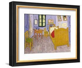 Van Gogh's Bedroom at Arles, 1889-Vincent van Gogh-Framed Giclee Print