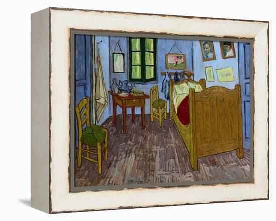 Van Gogh's Bedroom-Vincent van Gogh-Framed Premier Image Canvas