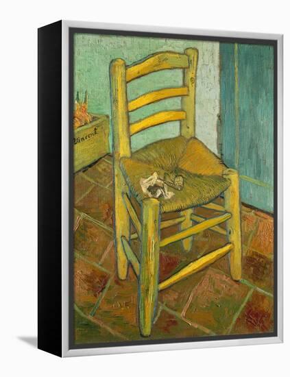 Van Gogh's Chair, 1888/89-Vincent van Gogh-Framed Premier Image Canvas