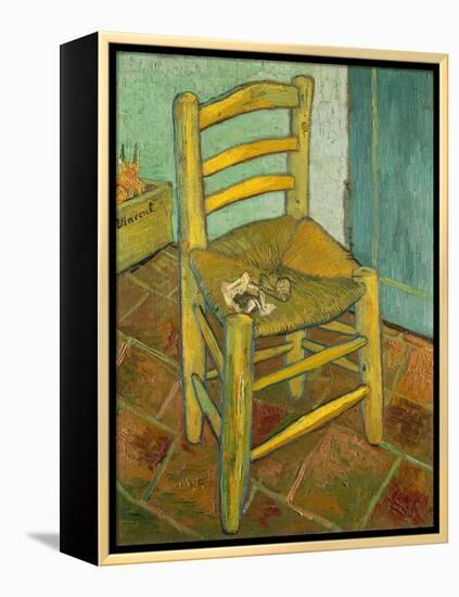 Van Gogh's Chair, 1888/89-Vincent van Gogh-Framed Premier Image Canvas