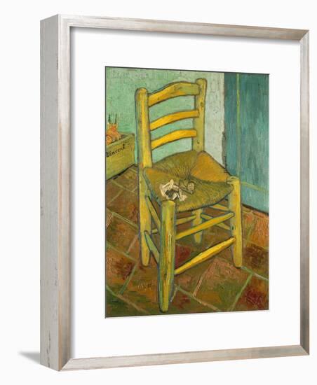 Van Gogh's Chair, 1888/89-Vincent van Gogh-Framed Giclee Print