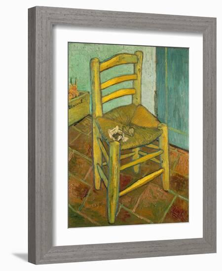 Van Gogh's Chair, 1888/89-Vincent van Gogh-Framed Giclee Print