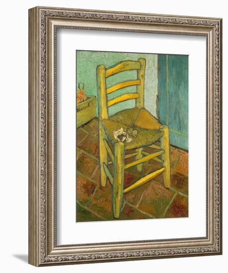 Van Gogh's Chair, 1888/89-Vincent van Gogh-Framed Giclee Print