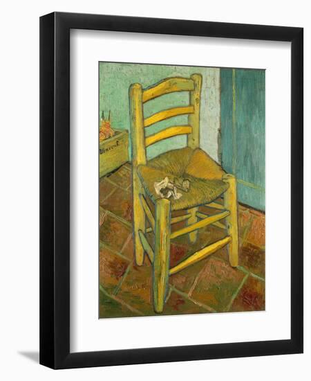 Van Gogh's Chair, 1888/89-Vincent van Gogh-Framed Giclee Print