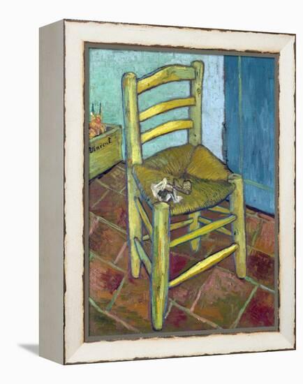 Van Gogh's Chair, 1888-Vincent van Gogh-Framed Premier Image Canvas