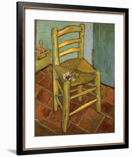 Van Gogh's Chair, c.1888-Vincent van Gogh-Framed Art Print