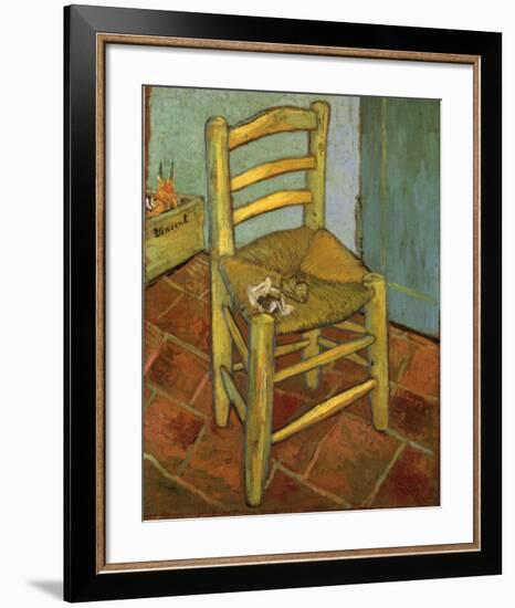 Van Gogh's Chair, c.1888-Vincent van Gogh-Framed Art Print