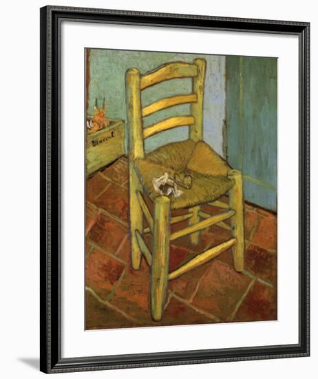 Van Gogh's Chair, c.1888-Vincent van Gogh-Framed Art Print