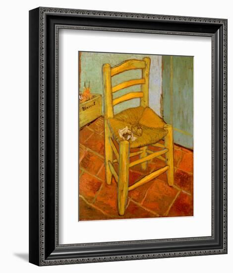 Van Gogh's Chair, c.1888-Vincent van Gogh-Framed Art Print