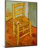 Van Gogh's Chair, c.1888-Vincent van Gogh-Mounted Art Print