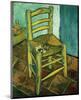 Van Gogh's Chair, c.1888-Vincent van Gogh-Mounted Giclee Print