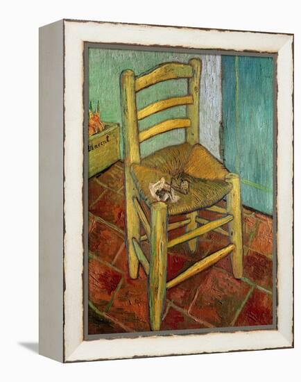 Van Gogh's Chair, c.1888-Vincent van Gogh-Framed Premier Image Canvas