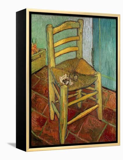 Van Gogh's Chair, c.1888-Vincent van Gogh-Framed Premier Image Canvas