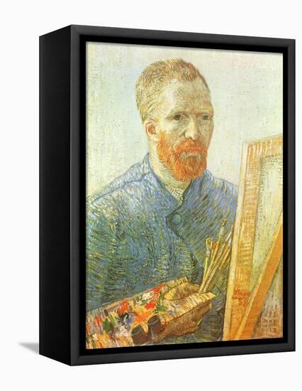 Van Gogh Self-Portrait, 1888-Vincent van Gogh-Framed Premier Image Canvas